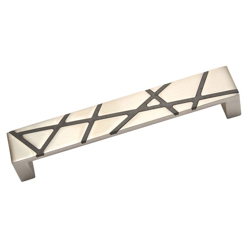 Ручка скоба 243192MP08PL16 цвет сатинированный никель длина 202 мм, крепление 192 мм