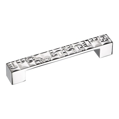 Ручка скоба 257160MP02 цвет глянцевый хром длина 183 мм, крепление 160 мм 