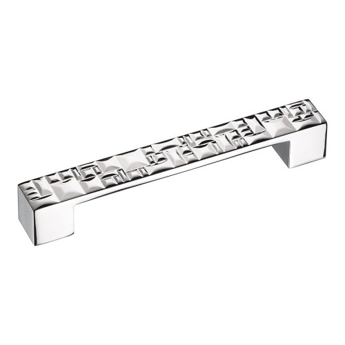 Ручка скоба 257160MP02 цвет глянцевый хром длина 183 мм, крепление 160 мм 