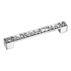 Ручка скоба 257192MP02 цвет глянцевый хром длина 215 мм, крепление 192 мм 