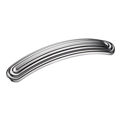 Ручка скоба 259160MP02 цвет глянцевый хром длина 185 мм, крепление 160 мм 