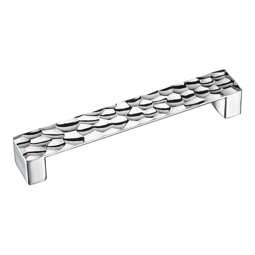 Ручка скоба 267160MP02 цвет глянцевый хром длина 180 мм, крепление 160 мм 