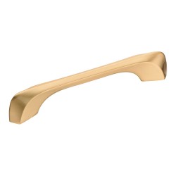 Ручка скоба 303-160-Matt Gold цвет сатинированное золото длина 176 мм, крепление 160 мм