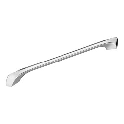 Ручка скоба 303-320-Chrome цвет глянцевый хром длина 338 мм, крепление 320 мм