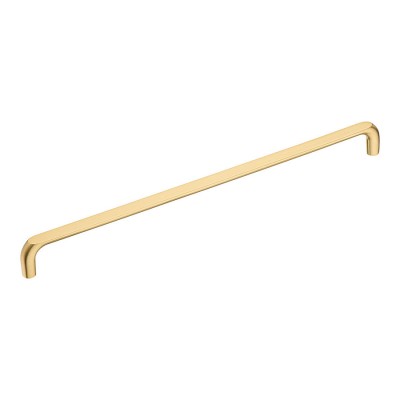 Ручка скоба 395-320-Matt Gold цвет сатинированное золото длина 332 мм, крепление 320 мм  