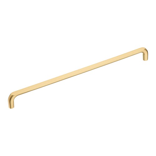 Ручка скоба 395-320-Matt Gold цвет сатинированное золото длина 332 мм, крепление 320 мм  