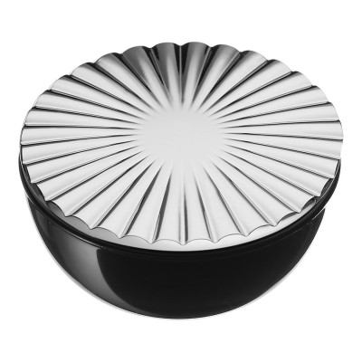 Ручка кнопка 4139 9147MP02PL16 цвет глянцевый хром, черный диаметр 50 мм