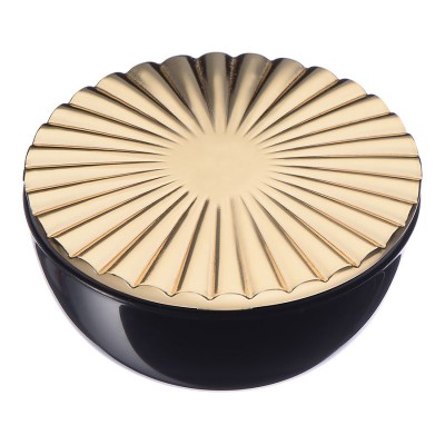 Ручка кнопка 4139 9147MP11PL16 цвет глянцевое золото, черный диаметр 50 мм