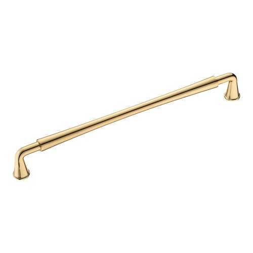 Ручка скоба 543-224-Gold цвет глянцевое золото длина 240 мм, крепление 224 мм 