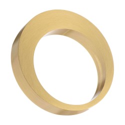 Ручка кольцо 6530 0060 BB цвет матовая латунь диаметр 60 мм, крепление 32 мм