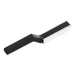 Ручка скоба 775-32-Chrome-Matt Black цвет глянцевый хром, черный длина 54 мм, крепление 32 мм