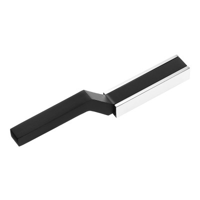 Ручка скоба 775-32-Chrome-Matt Black цвет глянцевый хром, черный длина 54 мм, крепление 32 мм