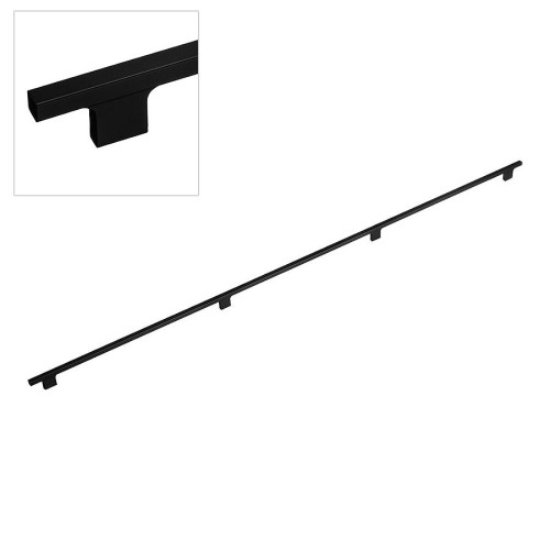 Ручка рейлинг 8080.0992.865 цвет черный длина 1056 мм, крепление 992 мм