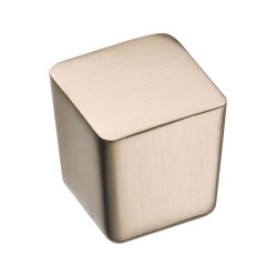 Ручка модерн кнопка квадратная 8151-038 цвет никель ширина 25 мм