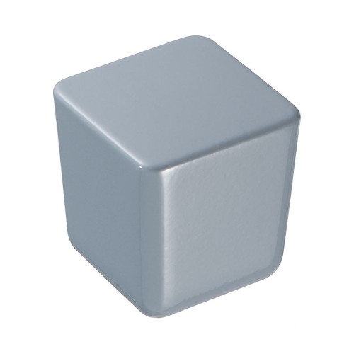 Ручка кнопка квадратная 8151-580 BLUE BRIGHT цвет глянцевый голубой ширина 25 мм