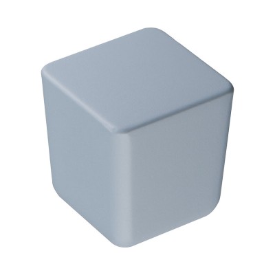 Ручка модерн кнопка квадратная 8151-680 BLUE цвет голубой матовый ширина 25 мм