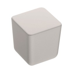 Ручка кнопка квадратная 8151-682 GREY цвет серый матовый ширина 25 мм