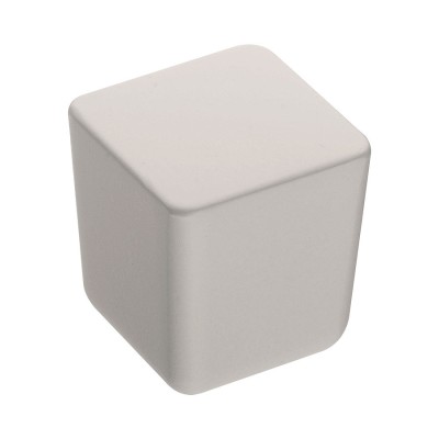 Ручка модерн кнопка квадратная 8151-682 GREY цвет серый матовый ширина 25 мм