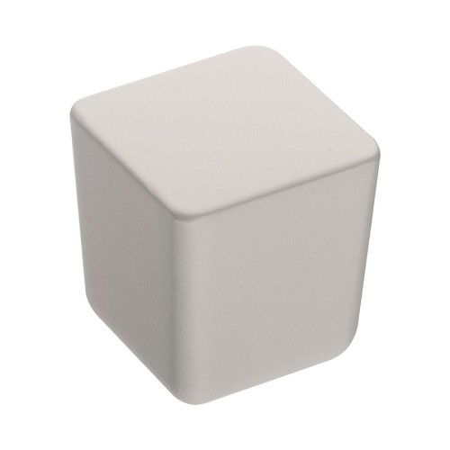 Ручка кнопка квадратная 8151-682 GREY цвет серый матовый ширина 25 мм