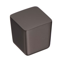 Ручка модерн кнопка квадратная 8151-750 цвет графит ширина 25 мм