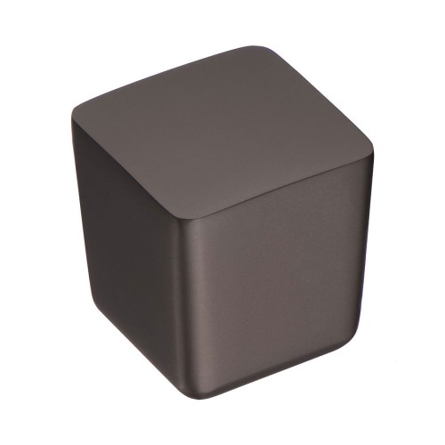 Ручка кнопка квадратная 8151-750 цвет графит ширина 25 мм