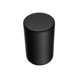 Ручка модерн кнопка цилиндр 8162-032 цвет черный диаметр 15 мм Ручка модерн кнопка цилиндр 8162-032 цвет черный диаметр 15 мм