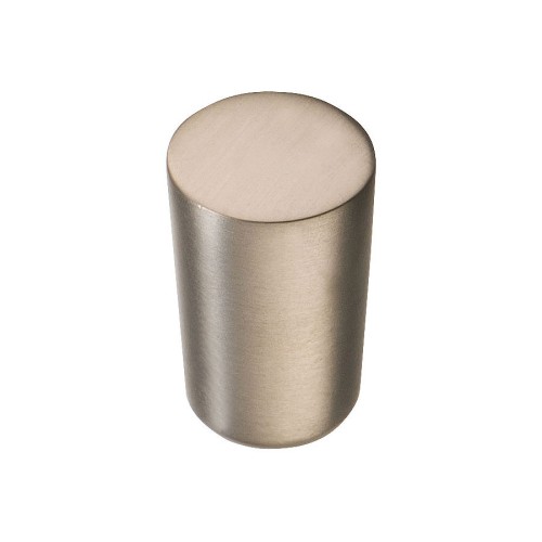 Ручка кнопка цилиндр 8162-038 цвет никель диаметр 15 мм 