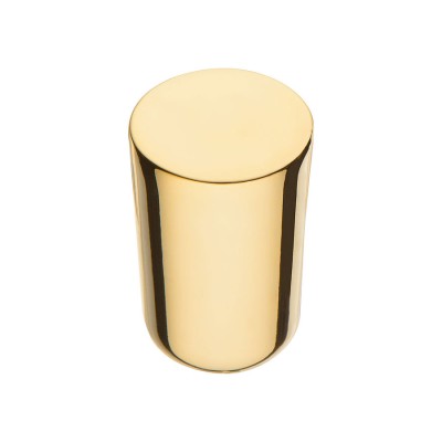 Ручка модерн кнопка цилиндр 8162-100 цвет глянцевое золото диаметр 15 мм Ручка модерн кнопка цилиндр 8162-100 цвет глянцевое золото диаметр 15 мм