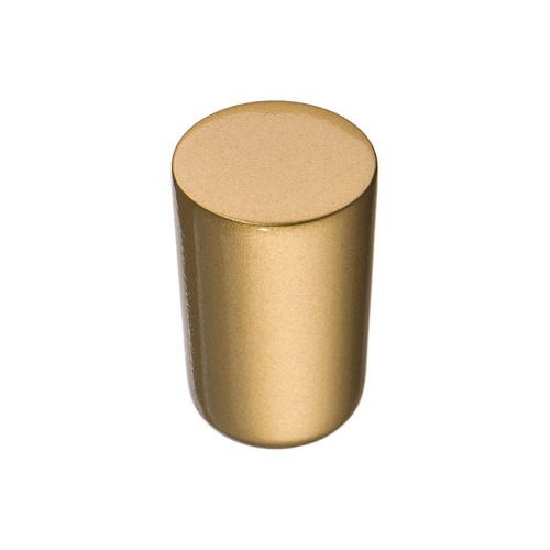 Ручка кнопка цилиндр 8162-200 цвет матовое золото диаметр 15 мм 