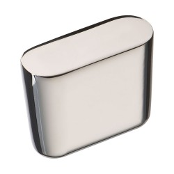 Ручка модерн кнопка овальная 8171-400 цвет глянцевый хром длина 34 мм Ручка модерн кнопка овальная 8171-400 цвет глянцевый хром длина 34 мм