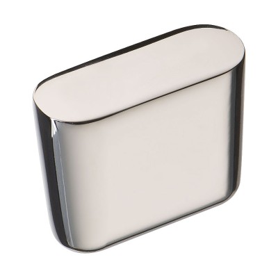 Ручка модерн кнопка овальная 8171-400 цвет глянцевый хром длина 34 мм Ручка модерн кнопка овальная 8171-400 цвет глянцевый хром длина 34 мм