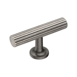 Ручка кнопка 8887 0008 OSM-OSM цвет старое серебро ширина 60 мм