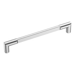 Ручка рейлинг 8900 0160 Chrome цвет глянцевый хром длина 171 мм, крепление 160 мм