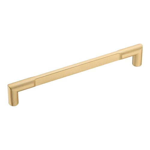 Ручка рейлинг 8901 0160 Elmira Titanyum Sari цвет брашированное золото длина 171 мм, крепление 160 мм