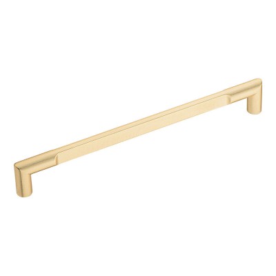 Ручка рейлинг 8901 0192 Elmira Titanyum Sari цвет брашированное золото длина 203 мм, крепление 192 мм