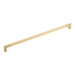 Ручка рейлинг 8901 0320 Elmira Titanyum Sari цвет брашированное золото длина 331 мм, крепление 320 мм