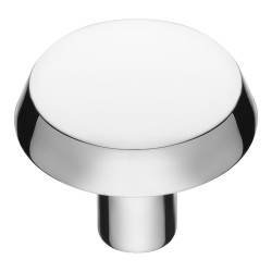Ручка кнопка круглая 90-Chrome цвет глянцевый хром диаметр 30 мм Ручка кнопка круглая 90-Chrome цвет глянцевый хром диаметр 30 мм