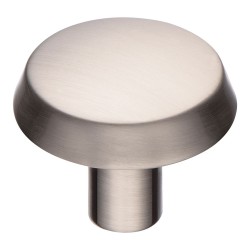 Ручка кнопка круглая 90-Inox цвет никель диаметр 30 мм Ручка кнопка круглая 90-Inox цвет никель диаметр 30 мм