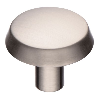 Ручка кнопка круглая 90-Inox цвет никель диаметр 30 мм Ручка кнопка круглая 90-Inox цвет никель диаметр 30 мм