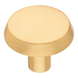 Ручка кнопка круглая 90-Matt Gold цвет сатинированное золото диаметр 30 мм Ручка кнопка круглая 90-Matt Gold цвет сатинированное золото диаметр 30 мм