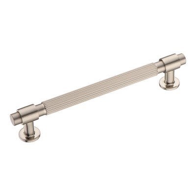 Ручка рейлинг 9380 0160 NB-NB цвет никель длина 194 мм, крепление 160 мм