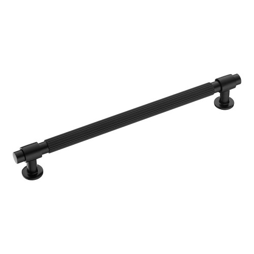 Ручка рейлинг 9380 0224 AL6-AL6 цвет черный длина 258 мм, крепление 224 мм