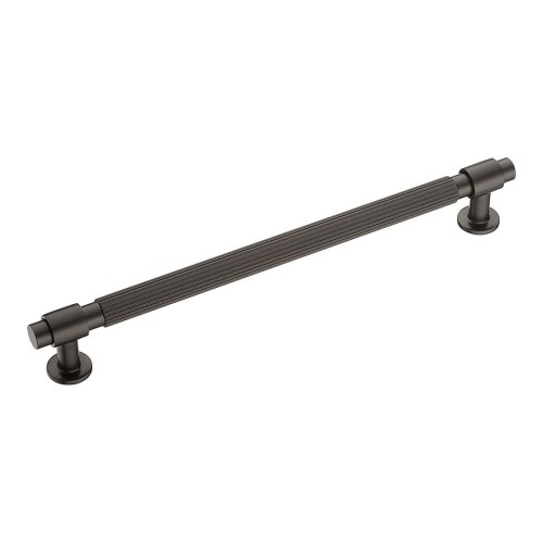 Ручка рейлинг 9380 0224 ALM3-ALM3 цвет матовый графит длина 258 мм, крепление 224 мм