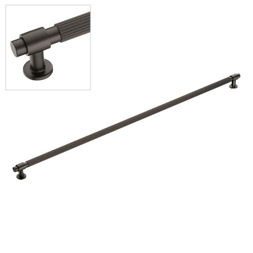 Ручка рейлинг 9380 0640 ALM3-ALM3 цвет матовый графит длина 674 мм, крепление 640 мм