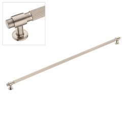 Ручка рейлинг 9380 0640 NB-NB цвет никель длина 674 мм, крепление 640 мм