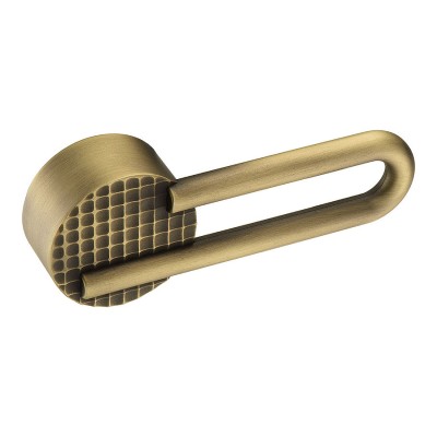 Ручка скоба AT 100.32.04RA ATIPICA цвет состаренная латунь длина 127 мм, крепление 32 мм