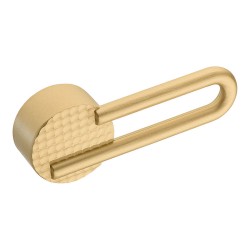 Ручка скоба AT 100.32.17 ATIPICA цвет брашированное золото длина 127 мм, крепление 32 мм