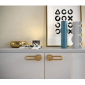 Ручка скоба AT 100.32.09 ATIPICA цвет черный длина 127 мм, крепление 32 мм