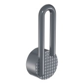 Ручка скоба AT 100.32.65 ATIPICA цвет глянцевый серый длина 127 мм, крепление 32 мм