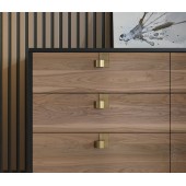 Ручка скоба AT 101.32.64 ATIPICA цвет серый длина 75 мм, крепление 32 мм